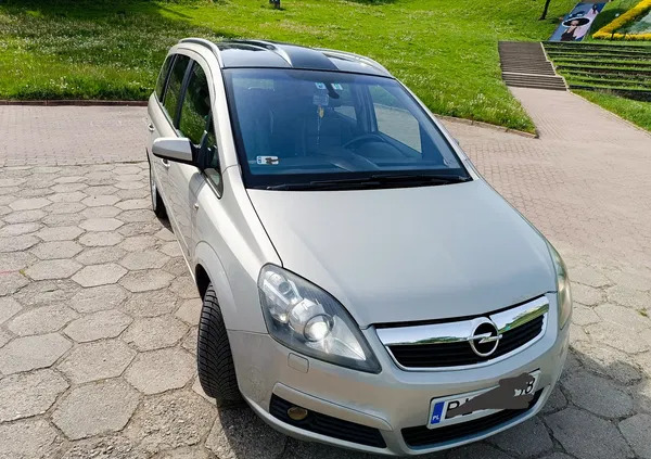 samochody osobowe Opel Zafira cena 10800 przebieg: 234000, rok produkcji 2006 z Łomża